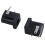 5 Pieces DC 5.5mmx2.1mm Power Jack Socket Female Panel Mount Connector 4