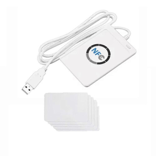 ACR122U 13.56Mhz RFID IC Smart Card Reader Duplicator with 5XCUID Writable Clone Card