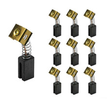 5 Pairs Carbon Brushes 6.4x7.9x12.5mm 596071-00, compatible with Black&Decker Angle Grinder Electric Motors CD105