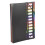 24 Clear Pocket Expanding File Folder 12 Colored Tabs Holds 300 Sheets File Organizer with Numbered Index 2
