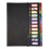 24 Clear Pocket Expanding File Folder 12 Colored Tabs Holds 300 Sheets File Organizer with Numbered Index 1