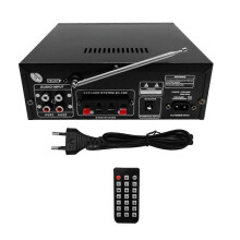 AK55 110-240V Car Amplifier 900W Max Power 2.0 Channel 70W+70W Rated Bluetooth Hifi AMP Music Player
