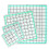 Régua quadrada para patchwork com 4 peças (12,5/9,5/6/4,5 polegadas), régua de acrílico antiderrapante para costura, ferramenta de patchwork DIY. 1