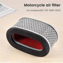 17213-MBA-010 Motorfiets luchtfilter compatibel met Honda VT750 Shadow/400 1998-2003