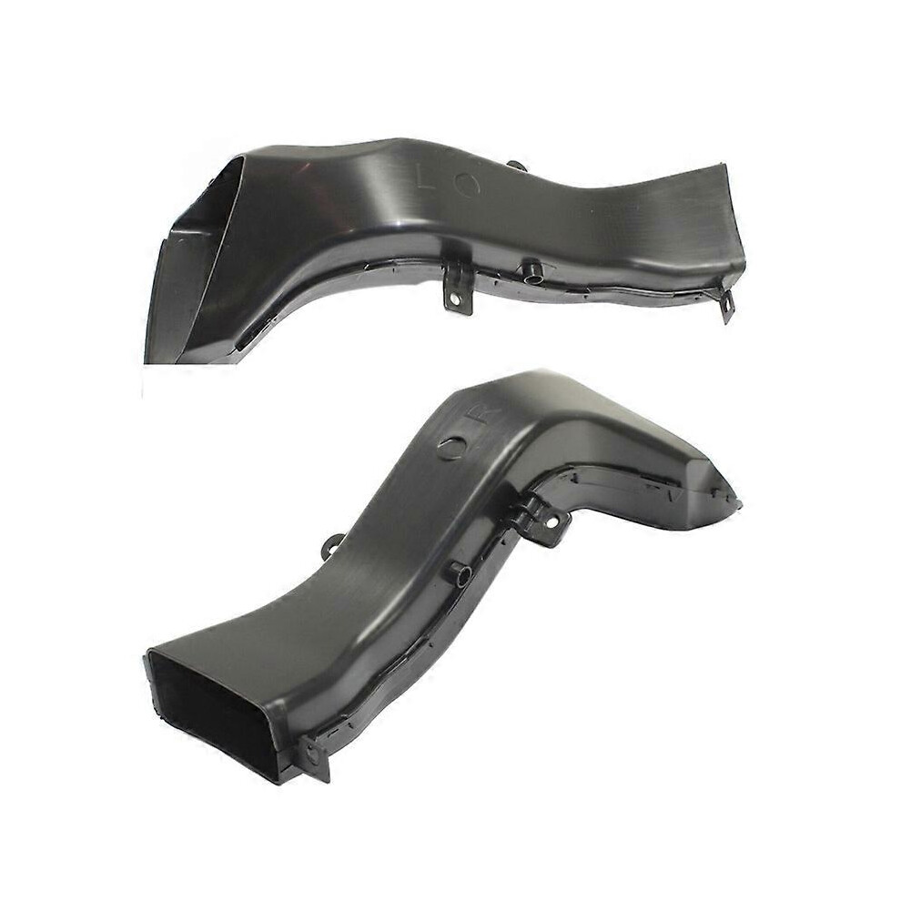 1Pair Front Left+Right Radiator Support Air Intake Duct, Plastic Part No. 51748054229/51748054230 Compatible With Bm Black 3890910642912