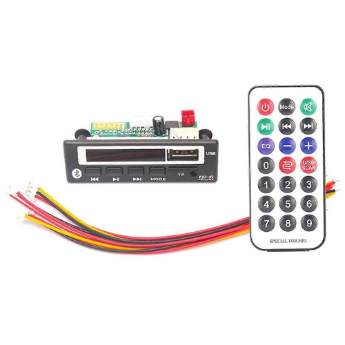 12V Bluetooth 5.0 MP3 Player Wireless Receiver MP3 Decoder Board Car FM Radio Module TF USB 3.5mm AU