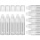 10 Pack 15mm White Empty Refillable Acrylic Permanent Paint Marker Pens 1