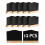 12Pack Mini Chalkboard Signs Kitchen Notes Chalk Boards with Stands 10X7.2cm Small Blackboard Message Boards 1