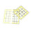 4PCS Multifunctional Acrylic Patchwork Ruler Tool Set Measuring Square Sewing Ruler with Laser Cutting 3