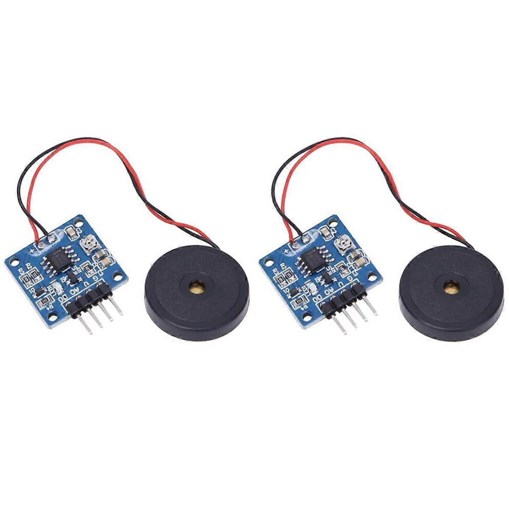 2Pcs Piezoelectric Vibration Tapping Sensor Module Vibration Switch Module 3383341032662