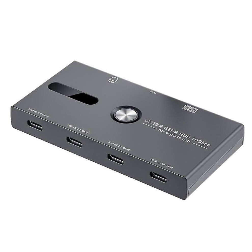 10Gbps 6 Ports Usb C Hub, Usb C Splitter 3.2 Gen2 For Pc, Laptop 3302545161404