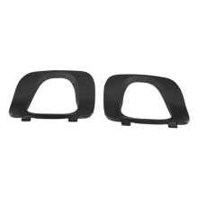 Paar Abdeckungen für die hintere Auspuffrohröffnung 51127002956 51127002955 kompatibel mit BMW X5 E53 3.0i 2001-2006