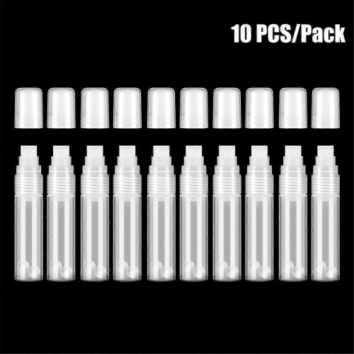 10 Pack 15mm White Empty Refillable Acrylic Permanent Paint Marker Pens 2