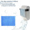12 PCS Dryer Vent Filter Replacement compatible with Funmas Vent Indoor Dryer Vent Air Purification Filter Element 2
