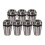 7 τεμάχια 1-7 χιλ. ER11 Collet Chock Tool Bits Holder Collet Spring Collet for CNC Gravure Machine Phase Lathe 1