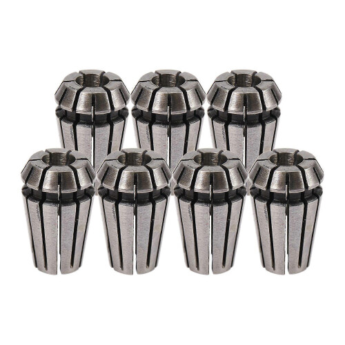 7 τεμάχια 1-7 χιλ. ER11 Collet Chock Tool Bits Holder Collet Spring Collet for CNC Gravure Machine Phase Lathe
