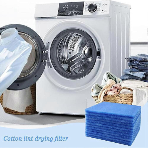 12 PCS Dryer Vent Filter Replacement compatible with Funmas Vent Indoor Dryer Vent Air Purification Filter Element 2