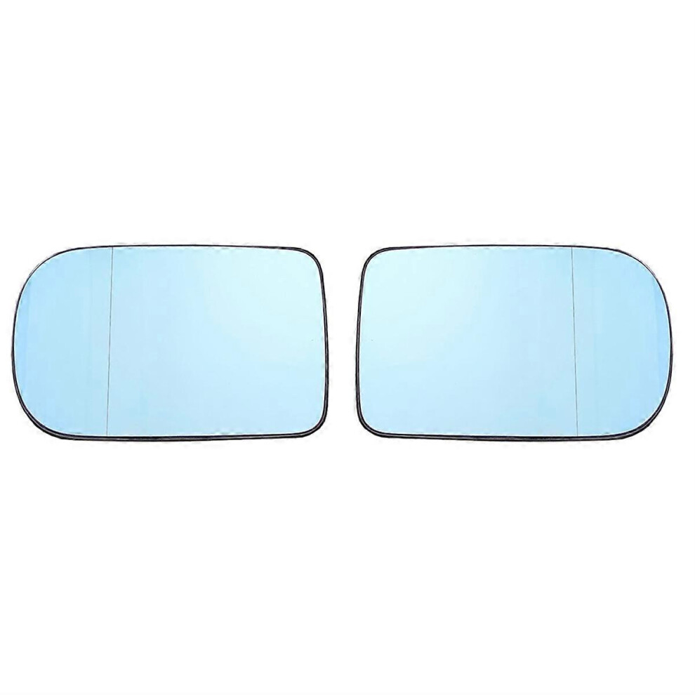 2Pcs Car Heated Rearview Mirror Glass Compatible With Bmw E39 E38 525I 528I 530I 540I 740I 750I 3702954404497