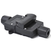 12V 7 Pin Flat Male + 7 Pin Flat Female Trailer Socket Plug compatible with RV Truck