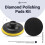 Kit com 16 discos de polimento diamantados de 100 mm (4 polegadas) para uso a seco e úmido em granito, concreto e mármore. 4