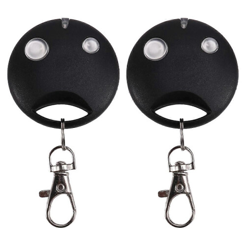 2 Pcs 433.92MHz SM2 Garage Door Remote Control