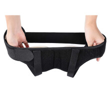 Adjustable Inguinal Hernia Belt for Men and Women with Dual Compression Pads, Breathable Groin Support (Small)