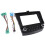 Painel frontal para rádio MP5 automotivo 2DIN de 10,1 polegadas compatível com Honda Accord 2