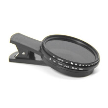 Filtre ND à clip pour téléphone, 52 mm, densité neutre variable ND2 à ND400, pour smartphone
