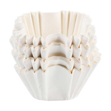 100 unidades de forminhas de papel quadradas antiaderentes e resistentes ao calor, à prova de óleo, para cupcakes e sobremesas.