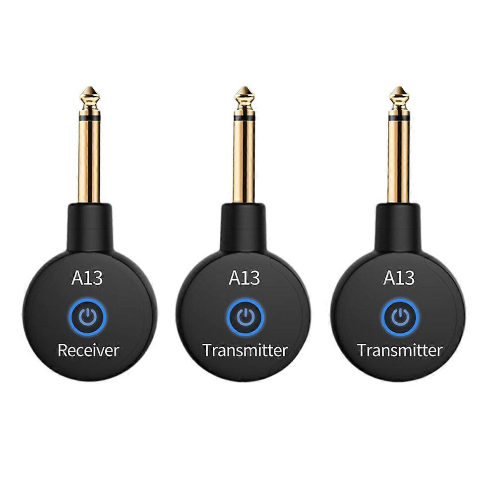 2-In-1 2.4Ghz Wireless Guitar System 48Khz Wireless Guitar Transmitter Receiver For Electric Guitar 3004802243204