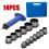 14 PCS Interchangeable Multi-Head Belt Punch DIY Leather Punch Tool for Leather Carton 3