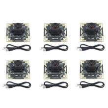 6-teiliges Kameramodul (100 OV9732, 2 m Kabel, 1280 x 720, 30 fps), ohne USB-Stick, für Autodarts.io DIY