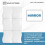 6pcs Square Mirror Wall Stickers with Silver Wave Pattern, Nursery Wall Decoration 4