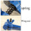 25mm Fixed Labor-Saving Hand-Held Hand Vise Mini Flat Pliers for Home Maintenance 3