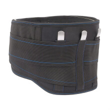 Lumbar Support Belt – Adjustable Back Brace for Lower Back Pain Relief, Gym and Work, Breathable Black Size L