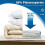 6 Pack Vacuum Storage Bags, Compression for Comforters, Blankets, Plush Toys 3