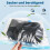 6 Pack Vacuum Storage Bags, Compression for Comforters, Blankets, Plush Toys 4