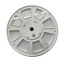Lumière porte-drapeau solaire 136LED, haute exécution,-Blanc