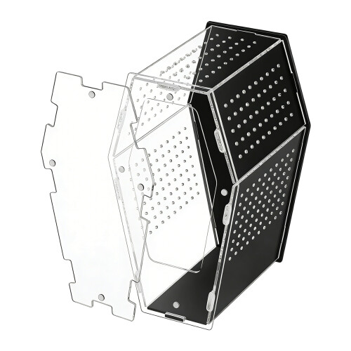 Transparency Acrylic Reptiles Terrarium With Ventilation Hole