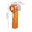 Portable Handheld Fan Portable 120 Speed Adjustable-White 4