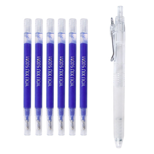 Professional Fabric Pencil With Thermals Ink For Temporary-Blue