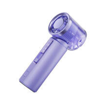 Draagbare handventilator, 120 snelheden, mini-koeling,-Paars