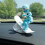 Lustige Ski-Snowboard-Figur mit Metallfeder-Design,-Rosa 7