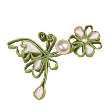 Bouton de noeud de fleur chinois traditionnel fabriqué à-1CH6078