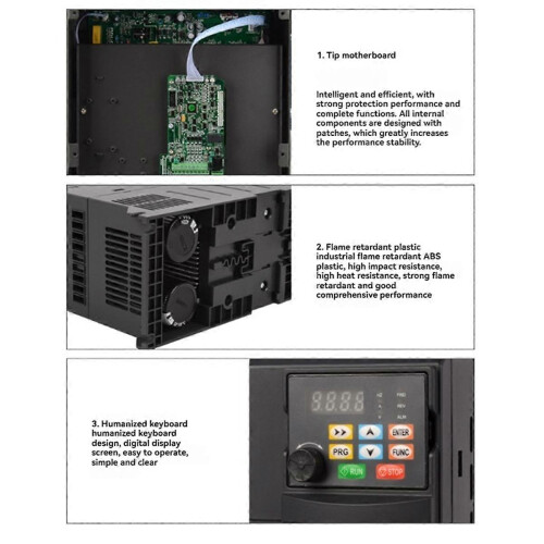 320-1.5KW-220V Variable Frequency Drive Converter 1phase 3phases Inverter Vector Motor Speed Control 1
