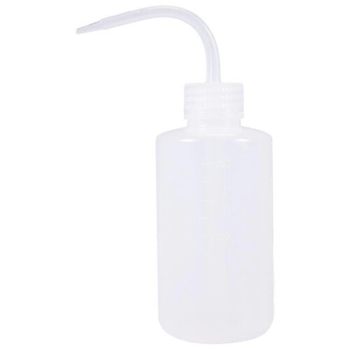250ml Διαφανές λευκό πλαστικό πράσινο μπουκάλι σαπουνιού για πλύσιμο τατουάζ 1