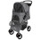 Actiaspet Grey Pet Stroller Foldable Pushchair 3