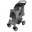 Actiaspet Grey Pet Stroller Foldable Pushchair 4