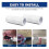 2Pcs Pool Pole Handle Grip Replacement, Hand Grip for Swimming Pool Spa Telescopic Poles 3