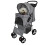 Actiaspet Grey Pet Stroller Foldable Pushchair 1